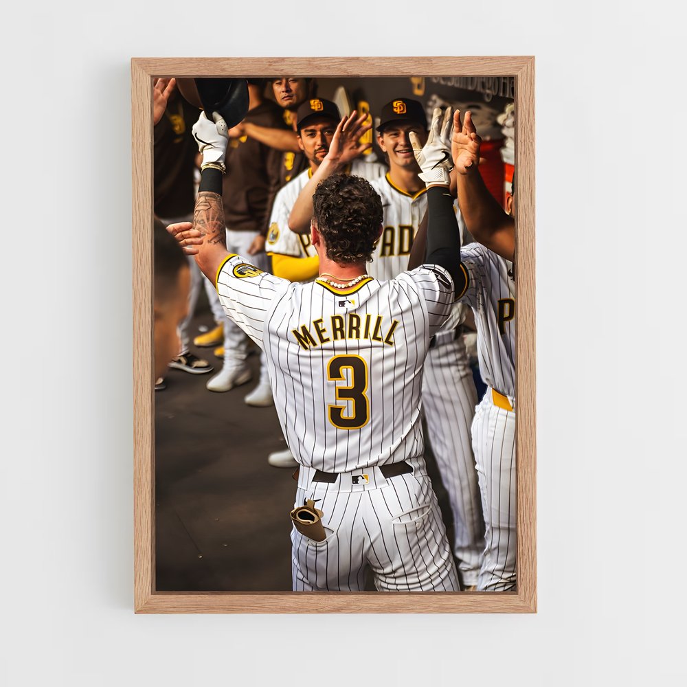 Poster San diego – affiche Baseball (vue 4)
